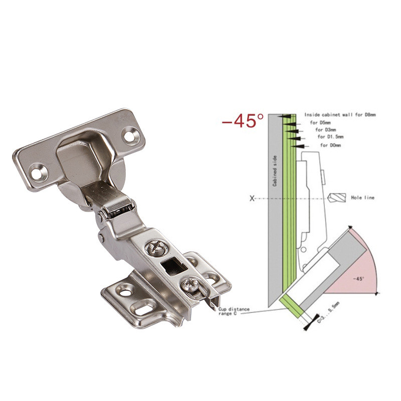 Cabinet Hinge Overlay - KK&FING - Cerniere per ante di