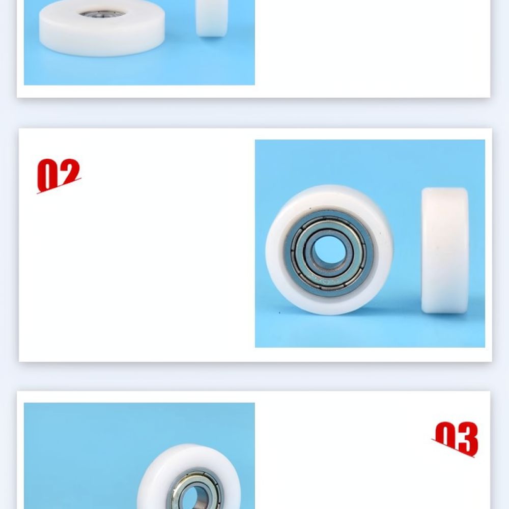 Furniture Hardware Lowes - Rullo guida in nylon per binario